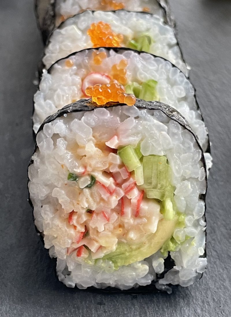 Crab Maki Roll – Make Sushi at home