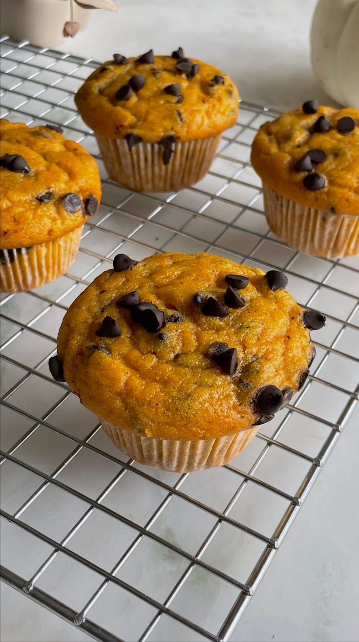 How to make Pumpkin Muffins with Chocolate chips