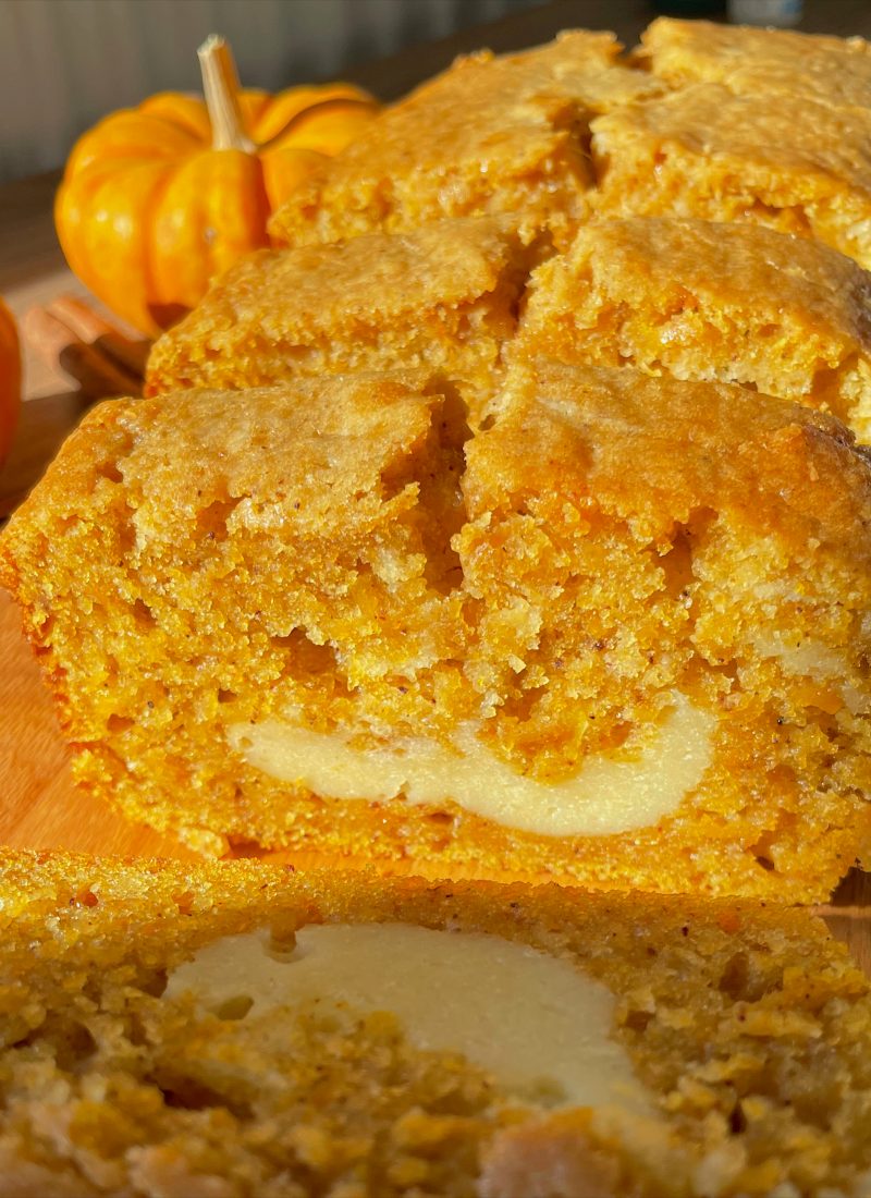How to make Pumpkin Bread with Cream Cheese filling